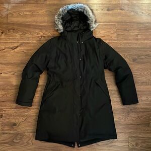 The North Face down parka jacket